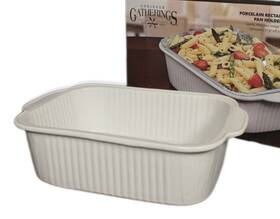 62416 Godinger Porcelain Rectangular Pan Holder Baking Dish Oven To Table 11.5 X 8 Loaf Size 62416 Godinger Porcelain Rectangular Pan Holder Baking Dish Oven To Table 11.5 X 8 Loaf Size