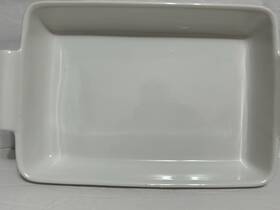 01452 Good Cook Unglazed Bottom 13x9x2 Baking Dish #01452 White/3.75 Quarts