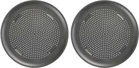 04241 Goodcook Airperfect Nonstick 16 Inch Pizza Pan - Set Of 2 Trays For Oven Pe
