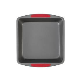 Goodcook 076753042765 Megagrip 8 Inch X Non-stick Square Baking Pan With Silicone Grip Hand Goodcook 076753042765 Megagrip 8 Inch X Non-stick Square Baking Pan With Silicone Grip Hand