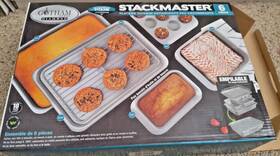 Gotham 080313081040 Steel Stackmaster 6 Piece Bakeware Set New In Box