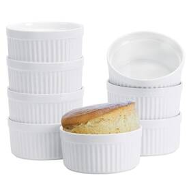 Gpyg 798020201414 Ramekins 8 Oz Set Of Souffle Dishes Oven Safe Porcelain For Crem