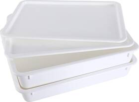 Gsm Brands 817052024010 Pizza Dough Proofing Box - Stackable Commercial Quality Trays With 13