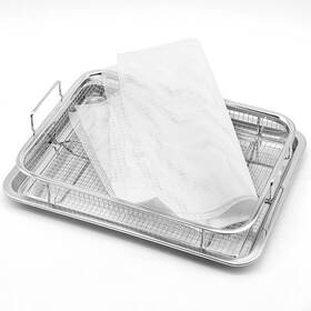 Gucuji 792332307437 Silicone Baking Mats Air Fryer Basket Liners For Oven Non Stick E