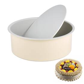 Rrcp-c08 Guowall 8 Inch Cake Pan Removable Bottom Carbon Steel With Nonstick Coating Chiffon Rrcp-c08 Guowall 8 Inch Cake Pan Removable Bottom Carbon Steel With Nonstick Coating Chiffon