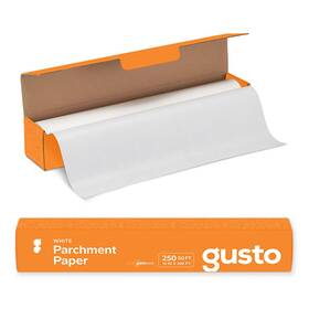 Gusto 810085794998 Comfy Package 15 In X 200 Ft - 250 Sq.ft White Parchment Paper For Baking