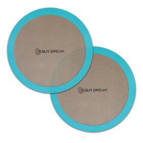 Guy.dre.mat 694485671901 Guydremat 12-inch Silicone Baking Round Mats Set Of 2 - Non-stick Heatproof U