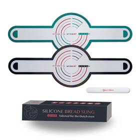 500f Guy.dre.mat 762765221808 Guydremat Silicone Bread Sling For Dutch Oven - Heat Resistant Over Non- 500f Guy.dre.mat 762765221808 Guydremat Silicone Bread Sling For Dutch Oven - Heat Resistant Over Non-