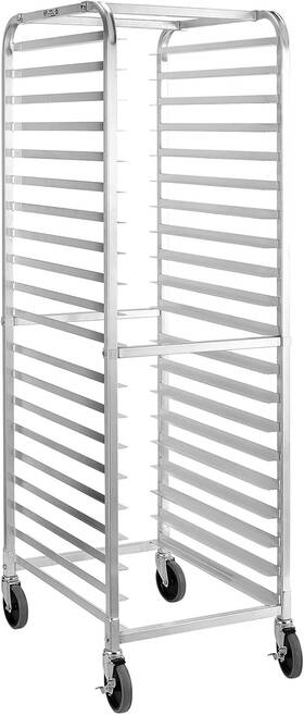 B087bpf8hs  Hally Sinks & Tables H And Bun Pan Rack 20 Tier With Wheels Commercial Bakery Racki