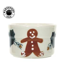 Hartstone 717514115198 Pottery Christmas Traditions 8oz Ramekin Gingerbread Ornament Holly Hartstone 717514115198 Pottery Christmas Traditions 8oz Ramekin Gingerbread Ornament Holly