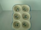 Hartstone Pottery Blueberry Ceramic Cupcake Muffin Baking Pan Hand Painted Hartstone Pottery Blueberry Ceramic Cupcake Muffin Baking Pan Hand Painted