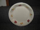 Hartstone Pottery Lg Stoneware Pie Pan Red Yellow Apples Made