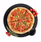 Hcp-piz24a Kenley Black Pizza Stone Set For Baking Cooking Pizzas Bread