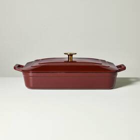 93551245 Hearth & Hand With Magnolia 9 Inch X13 Dutch Oven Casserole Red - And