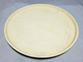 H808 Heartland Pottery Vintage Macomb Illinois Hp Stoneware Pizza 14 Inch X .75 Pie Ston