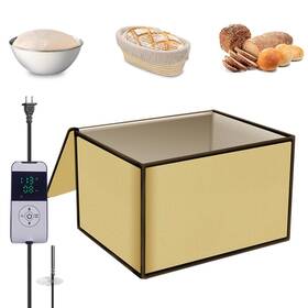 Heatideas 767461601886 Versatile Dough Proofer Warming Box Adjustable Temperature Timer Control Brea