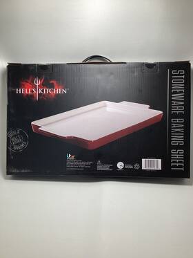 Hells Kitchen 849808029604 Stoneware Baking Sheet