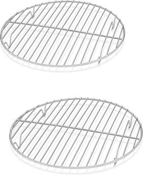 Herogo 313093644601 Round Cooling Rack For Cooking And Baking Set Of 2 9 Inch Stainless Stee Herogo 313093644601 Round Cooling Rack For Cooking And Baking Set Of 2 9 Inch Stainless Stee