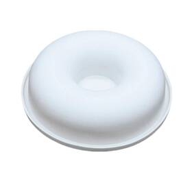 Hewnda 755101757291 1-pack Round Silicone Donut Mould - Chocolate Mousse Diy Decorative B
