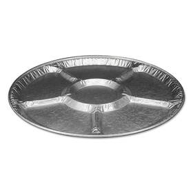 Hfa4018100 Hfa Inc. Aluminum Lazy Susan 6 Compartments 18 Inch Diameter X 0.94 H 25/carton