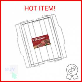 10.625 Hic Kitchen 789542479146 Adjustable Wire Roasting Baking Broiling Rack 11.25-inches X 10.625 Hic Kitchen 789542479146 Adjustable Wire Roasting Baking Broiling Rack 11.25-inches X