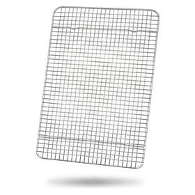 Hilelife 653334684318 Cooling Rack Oven Safe 15x10 Inches Baking For Cooking Stainless Steel Wire