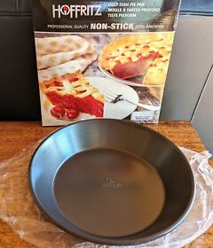 Hf86018 Hoffritz Deep Dish Pie Pan Professional Quality Non-stick Bakeware 9 5/8x2inch