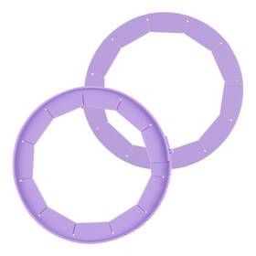 Bq-002 Hohuigo Silicone Pie Crust Shield Adjustable Bake Large Purple