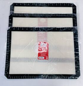 Holiday Time 895176124836 3 New Silicone Baking Mat Heat Resistant Up To 400 Dishwasher Safe Holiday Time 895176124836 3 New Silicone Baking Mat Heat Resistant Up To 400 Dishwasher Safe