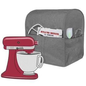Homai 619960952566 Stand Mixer Cover Compatible With Tilt Head 4.5-5 Quart Kitchenaid Clo