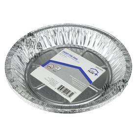 D21030 Home Plus Silver Deep Pie Pan 8-1/4 Lx8-1/4 Wx8-1/4 D Inch Pack Of 12