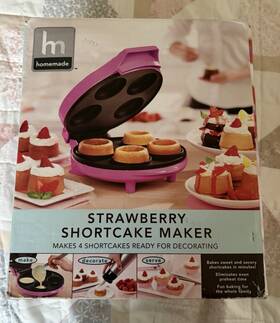 Tsk-2182mfb Homemade-sensio Tsk-218mfb Strawberry Shortcake Maker Nib Model# Nos 2012