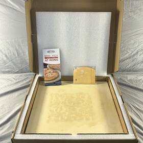 Homepro Manufacturing 705353669057 Unicook Large Pizza Stone 16 Inch Heavy Duty Cordierite Grilling B