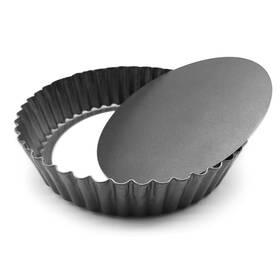 Homow 676889008750 Nonstick Heavy Duty Tart Pan With Removable Bottom Loose Bot