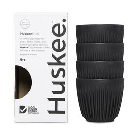 Hc06c04-a Huskee - Huskeecup 4-pack Charcoal 6oz Solid Hc06c04-a Huskee - Huskeecup 4-pack Charcoal 6oz Solid