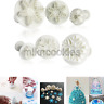Ikl-set Of 6 Ilauke Snowflake Cookie Cutters Decorating Fondant Embossing 703194397535