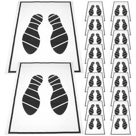 3k36x33a1238d1h Imikeya 25 Pcs Floor Paper Mats Car Mat Vehicle Foot Pads Suppl