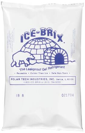 Industries Inc 445002642651 Ib 6 Ice-brix And Xtreme Brix Cold Packs Oz Inch X 4 3/4 Case Of 48 Industries Inc 445002642651 Ib 6 Ice-brix And Xtreme Brix Cold Packs Oz Inch X 4 3/4 Case Of 48