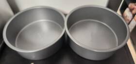 Instant Pot 015388075656 2 Official Round 7 Inch 2.5 Deep Cake Pans Great Condition