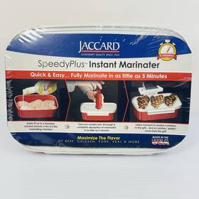 Jaccard 753392201400 Speedy Plus Instant Marinater Marinate In Minutes Bbq Prep Beef Chicken Jaccard 753392201400 Speedy Plus Instant Marinater Marinate In Minutes Bbq Prep Beef Chicken