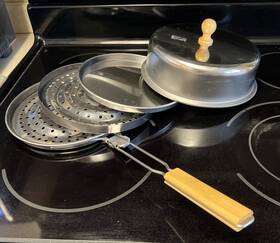C200s Jacob Bromwell Old Fashioned Potato Baker Authentic Since 1819 Stove Top Camping C200s Jacob Bromwell Old Fashioned Potato Baker Authentic Since 1819 Stove Top Camping