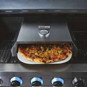 Jak 850028868157 Bbq Pizza Oven Kit J 20 Silver Set With Stone Stainless St Jak 850028868157 Bbq Pizza Oven Kit J 20 Silver Set With Stone Stainless St