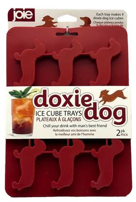 Joie 067742126108 Doxie Dog Silicone Molds Mini Dachshund Ice Cube Trays Bpa Free