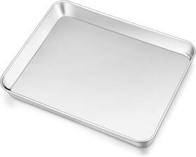 Joyfair 445008775742 Baking Sheet Pan Stainless Steel Cookie Toaster Oven Tray Profes