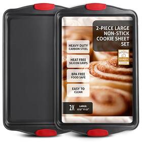 Joytable 840284520753 Empyrean Nonstick Steel Baking Sheet - 2pc Cookie Set Joytable 840284520753 Empyrean Nonstick Steel Baking Sheet - 2pc Cookie Set