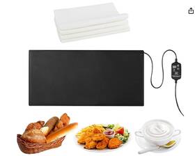 Fjd-hs-01 Juilsioa Bread Warming Mat With Cotton Towel For Dough Proofing And Food Heating