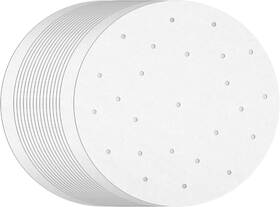 14198845 Juvale 100 Pack Round Air Fryer Liners With Holes For 10 Inches White Inch