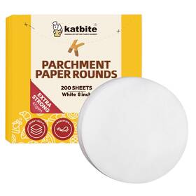 Katbite 727523220196 Heavy Duty Parchment Rounds 8 Inch 200 Pcs Paper Available U