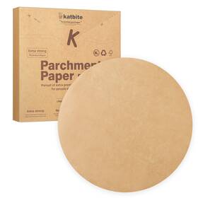 Cab-8x200 Katbite 200pcs 8 Inch Parchment Paper Rounds Unbleached And Non-stick Precut C