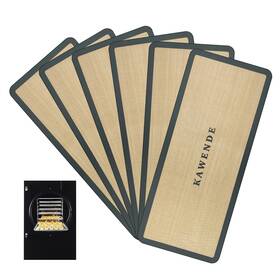 Xy002b Kawende 6 Pcs Silicone Tray Mats Set For Harvest Right Freeze Dryer Large Trays - Fre